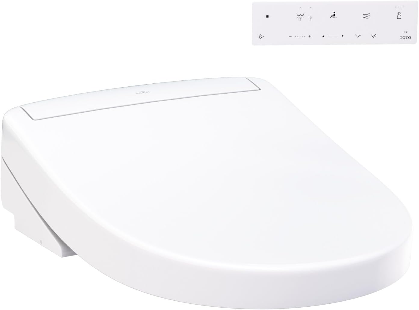 TOTO® WASHLET® S5 Electronic Bidet Toilet Seat, Round, Cotton White