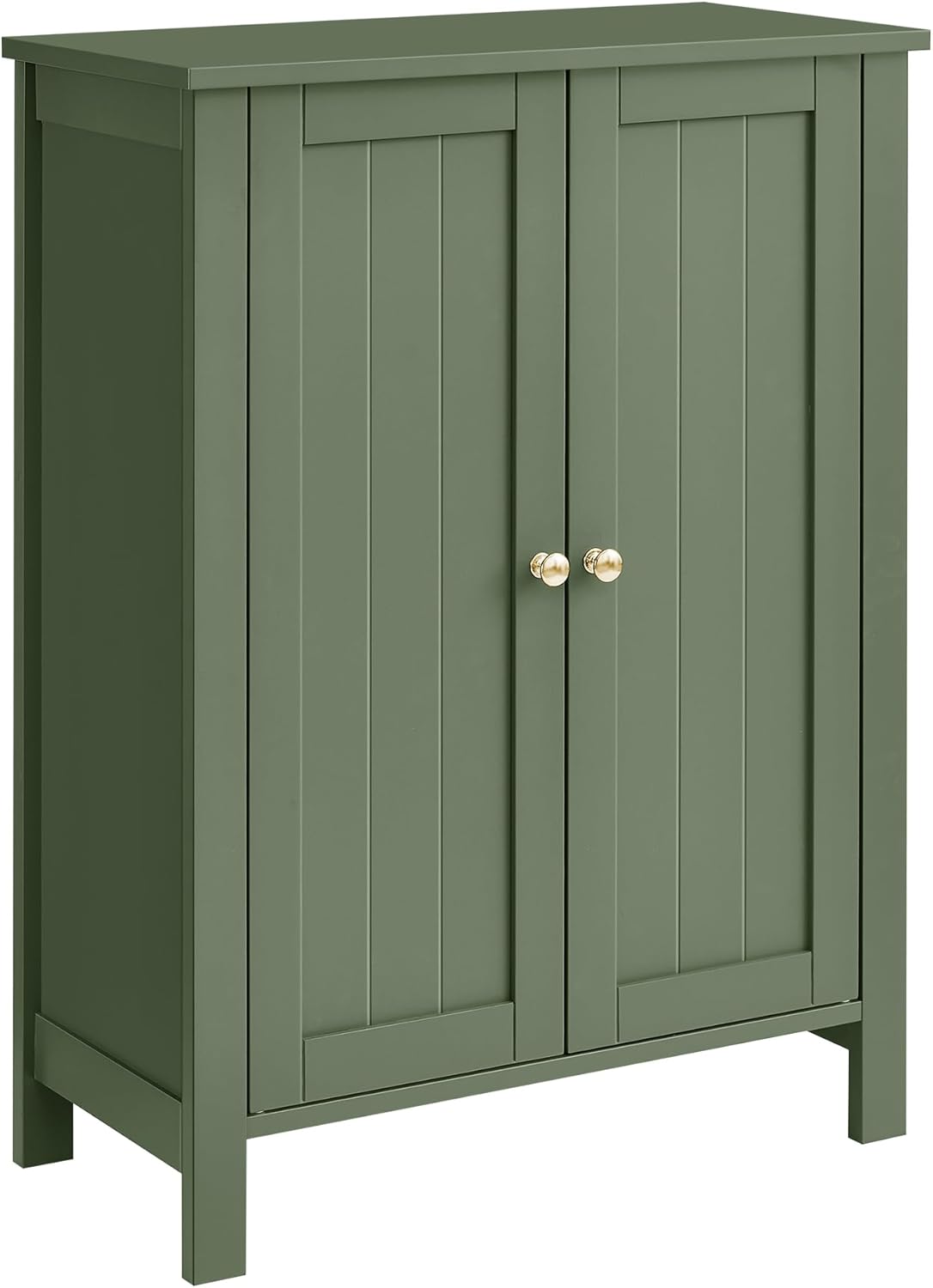 VASAGLE Bathroom Floor Storage Cabinet, Freestanding Bathroom Storage Unit with 3 Drawers, 1 Adjustable Shelf, 11.8 x 23.6 x 31.5 Inches, Slate Gray UBBC049G01