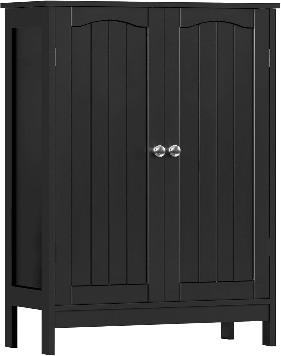 Toilet Paper Cabinets, Slim Bathroom Storage Cabinet with 2 Adjustable Shelves, Toilet Paper Holder and Brush Compartment, Next to Toilets Storage, for Small Space, Bathroom, White
