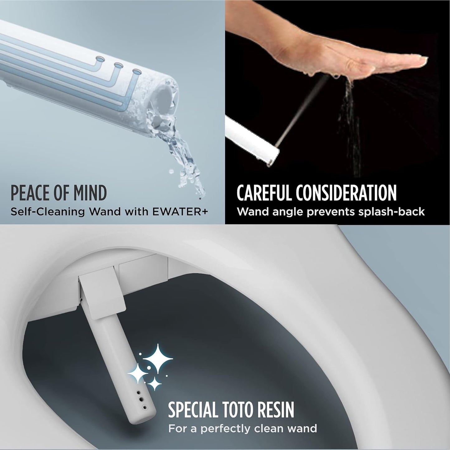 TOTO SW3074#01 WASHLET C2 Electronic Bidet Toilet Seat with PREMIST and EWATER+ Wand Cleaning, Elongated, Cotton White