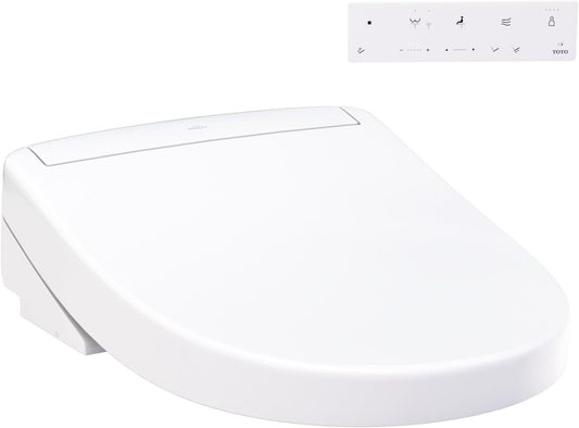 TOTO® WASHLET® S5 Electronic Bidet Toilet Seat, Round, Cotton White